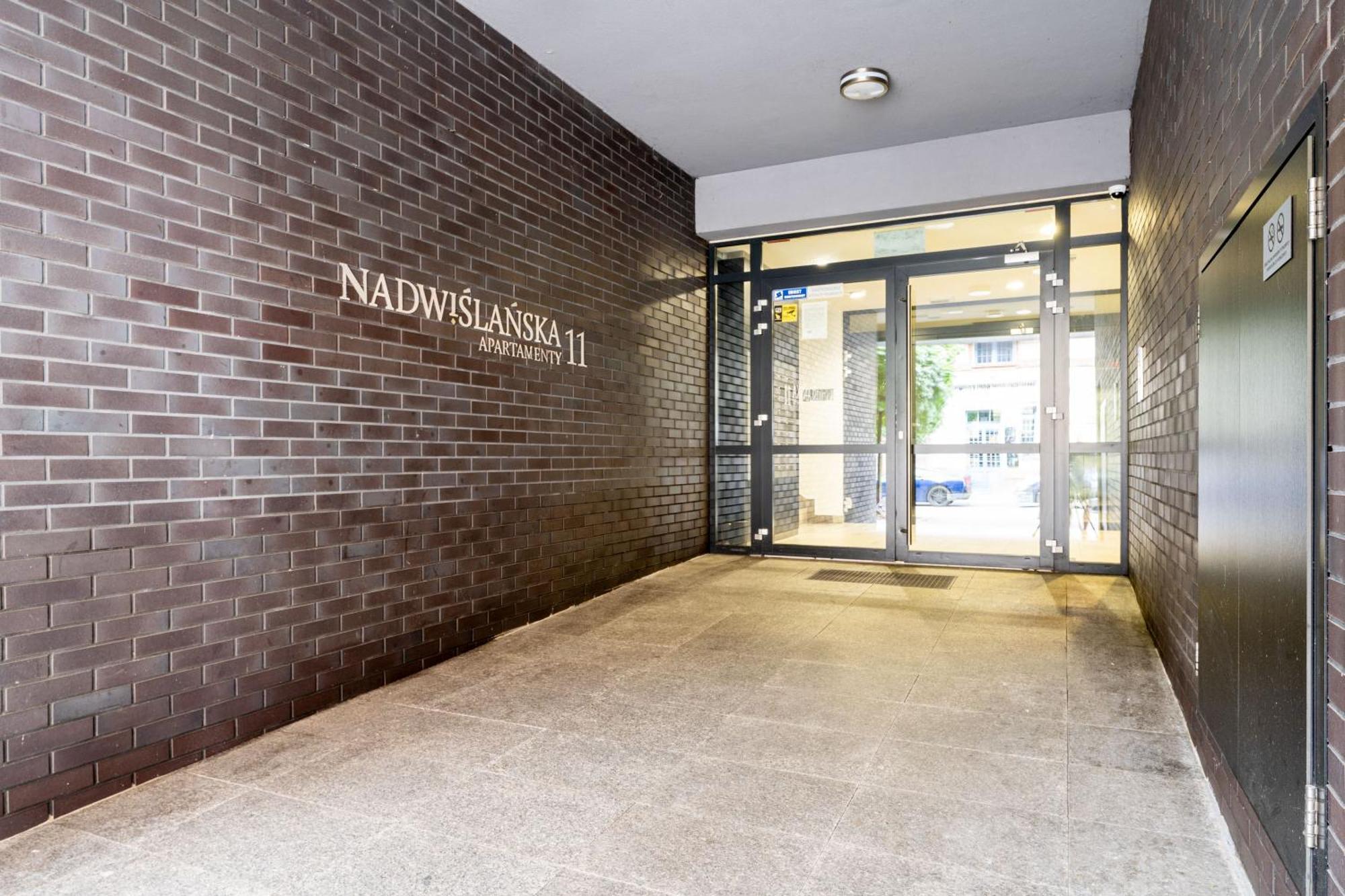 Nadwislanska 11 Apartment With Garden Kraków Exteriör bild